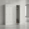 Powder Coated Steel Single Door Lockers 300mm Deep for Schools & Workplaces