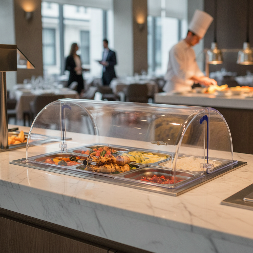 Clear Plastic Gastronorm Cover for Buffets
