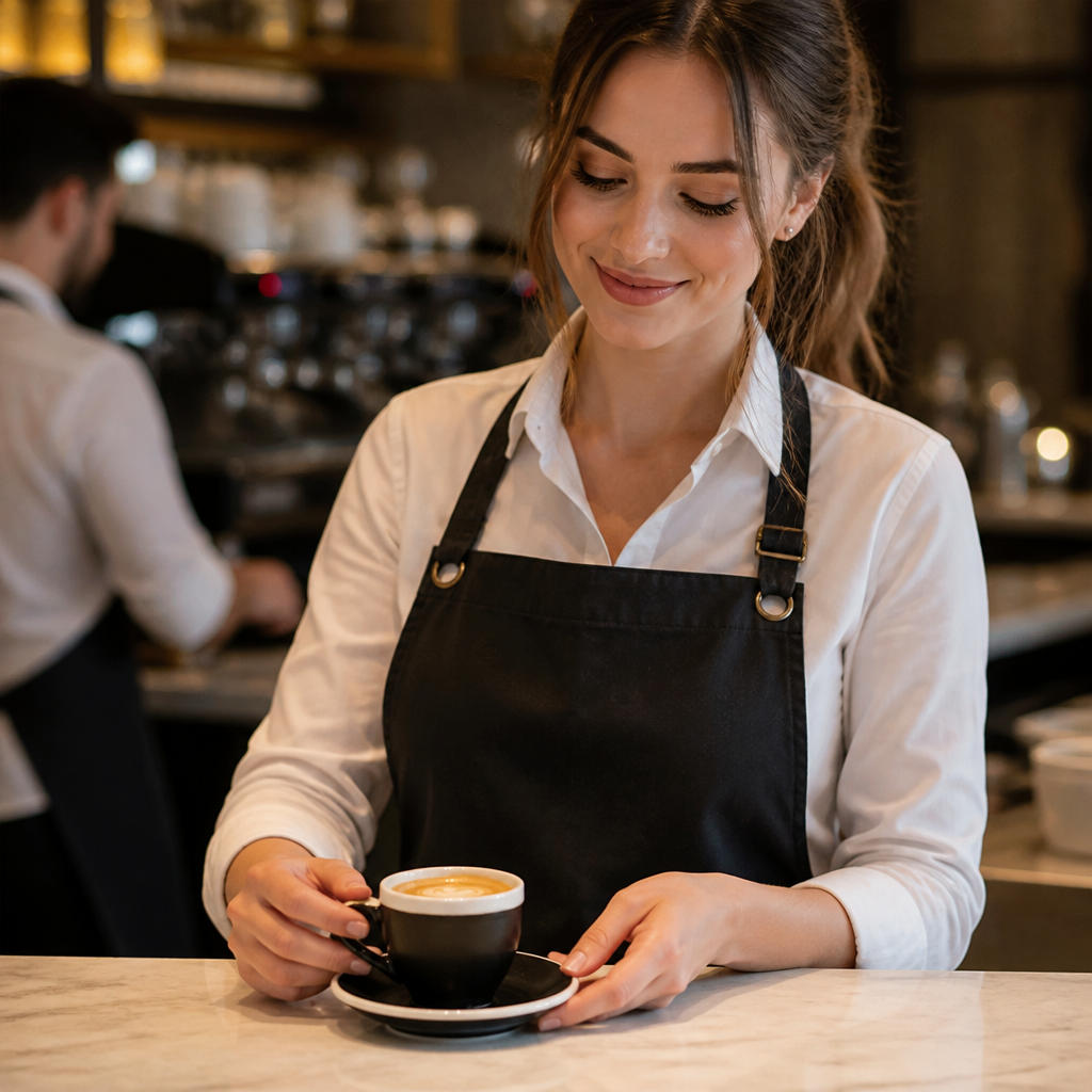 Porcelain Espresso Cups Onyx Black 89ml for Coffee Shops (Pack of 12)