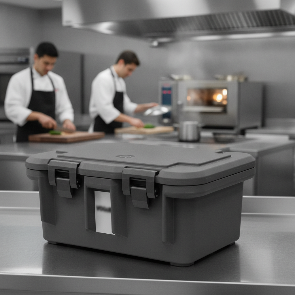 Low Density Polyethylene Insulated Food Pan Carrier for Catering