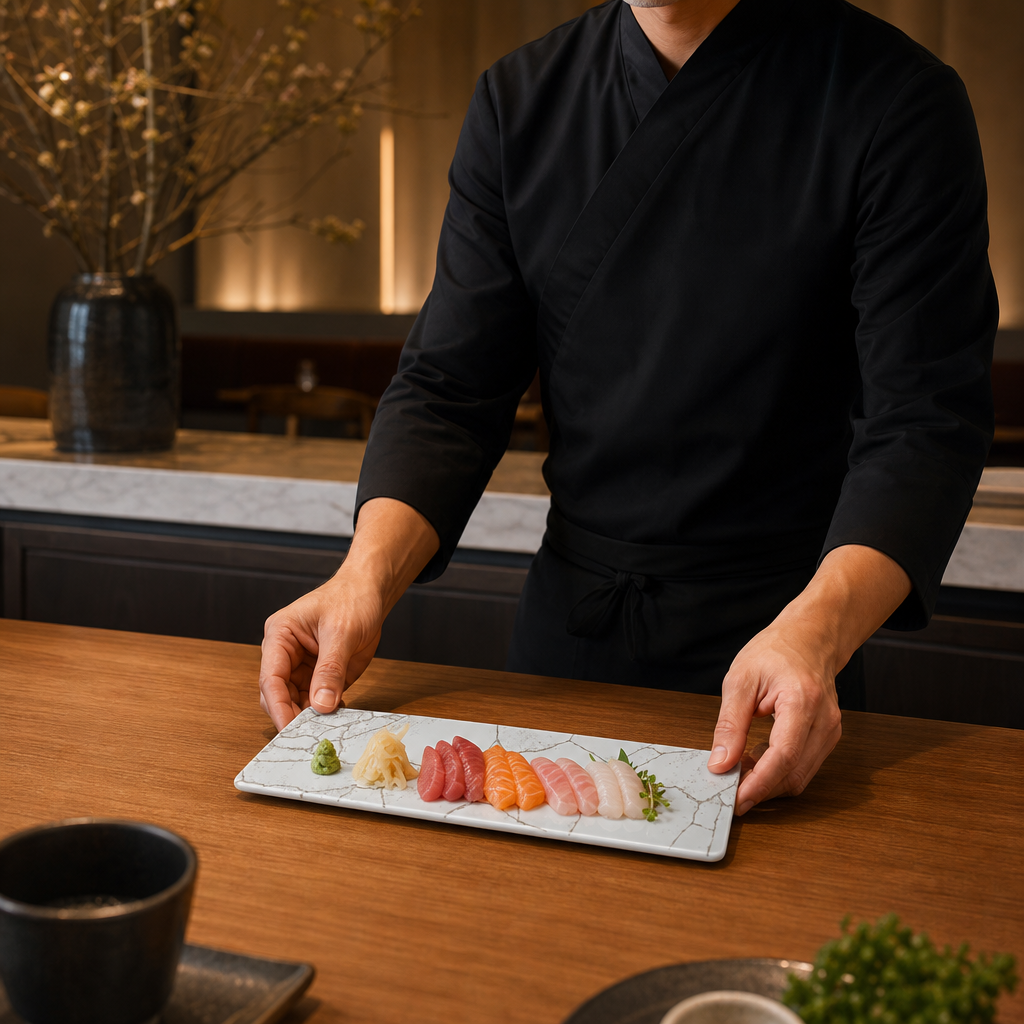 Oblong Plates 300x90mm Vitrified Ceramic for Hospitality (Pack of 6)