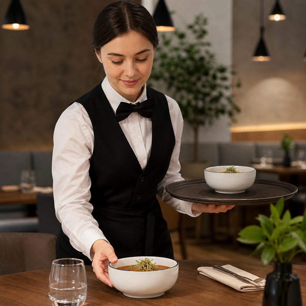 Alumina Bowls 655ml Vitrified Ceramic for Dining (Pack of 12)