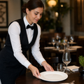 Plates 300mm Bone China for Hotels & B&Bs (Pack of 6)
