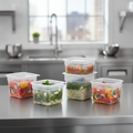 Polypropylene Food Containers for Efficient Kitchen Storage (Pack of 4)