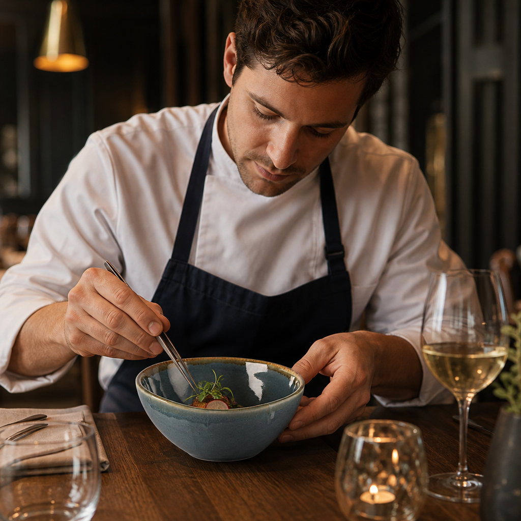 Porcelain Ocean Bowls 165mm for Elegant Table Settings