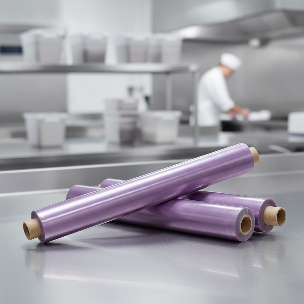 Cling Film Refills 450mm x 300m for Food Storage (Pack of 3)