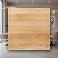 Rubber Wood Square Table Top 700x700mm for Indoor Use