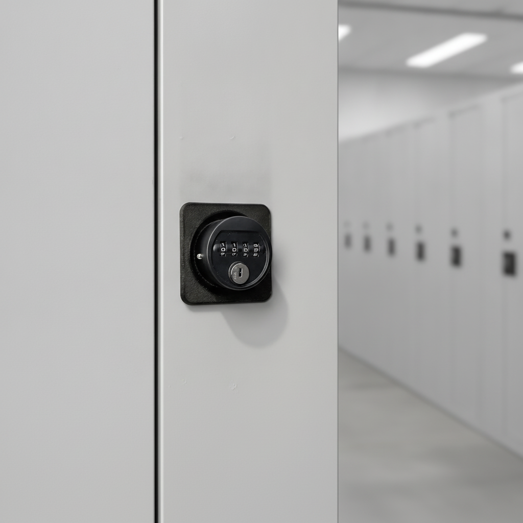Metal Combination Lock for Cupboards and Storage