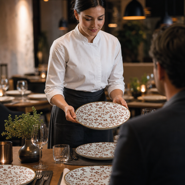 Alumina Coupe Bowls 215mm Vitrified Ceramic, Alumina Vitrified Ceramic, pack of 12
