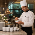 Alumina Stacking Soup Cups 285ml Vitrified Ceramic for Buffets (Pack of 36)