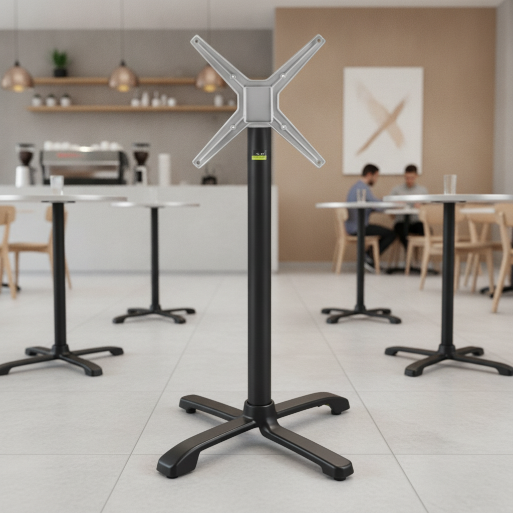 Aluminium Bar Height Table Base 1035mm for Restaurants & Cafés