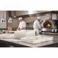 Polyethylene Pizza Dough Box 60x40x7cm for Food Storage