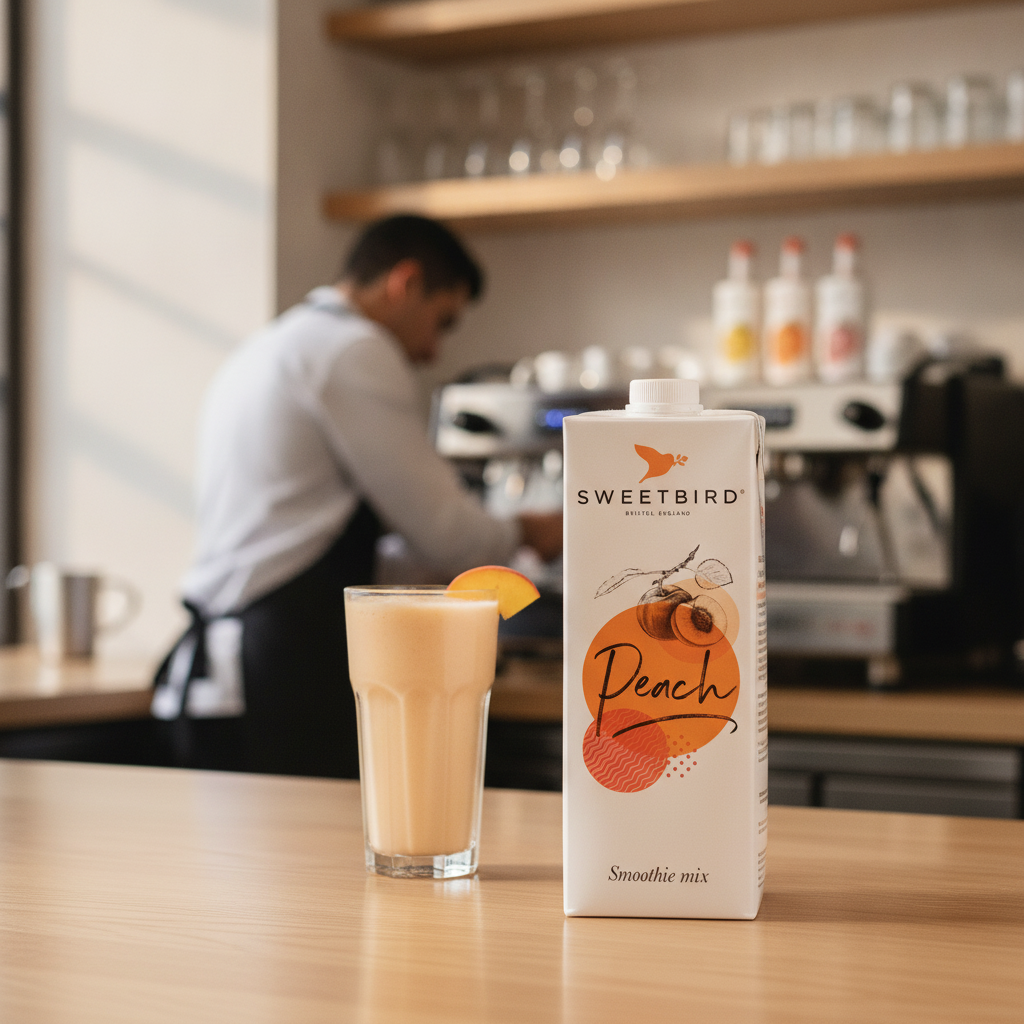 Peach Smoothie 1L for Refreshing Beverages