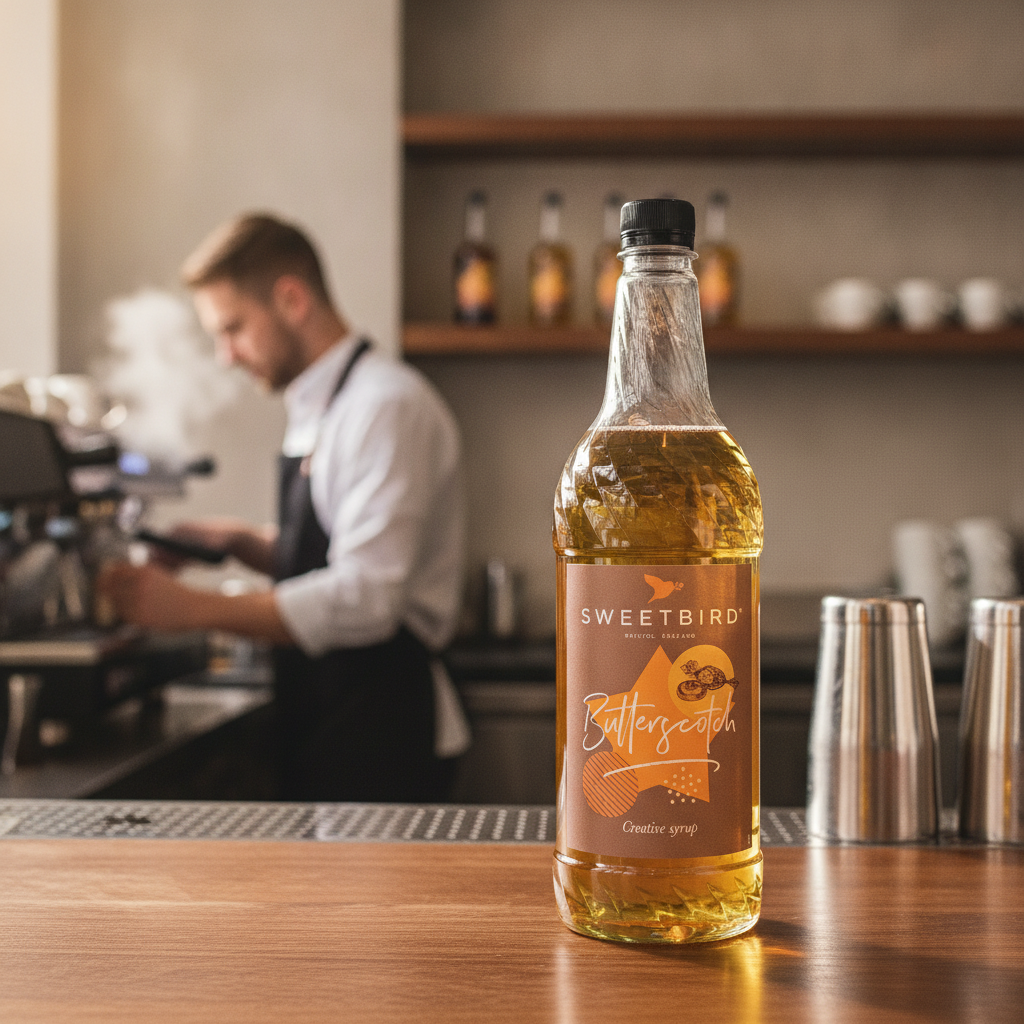 Butterscotch Syrup 1L for Creative Beverages