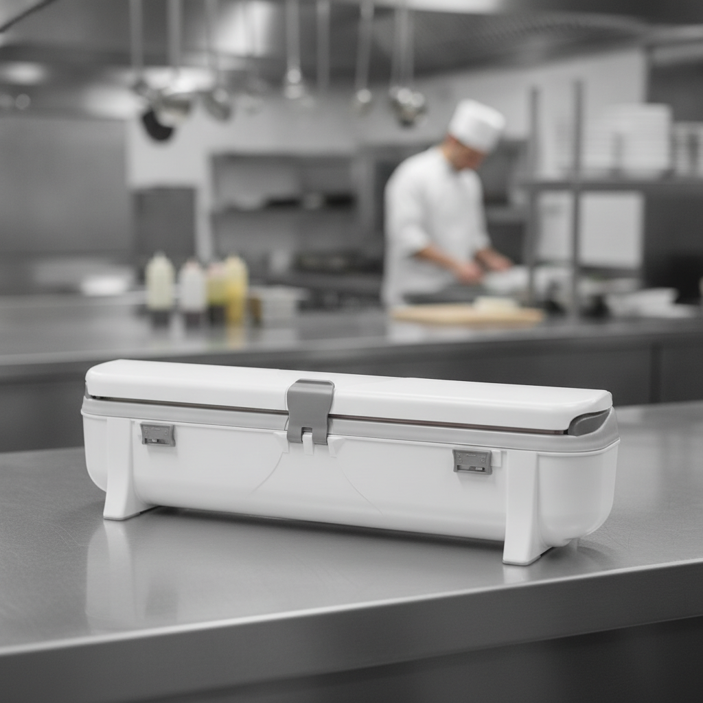 Strong Plastic Wrap Dispenser for Food Preparation