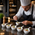 Mini Sauce Pans 110ml Porcelain for Amuse-Bouche (Pack of 6)