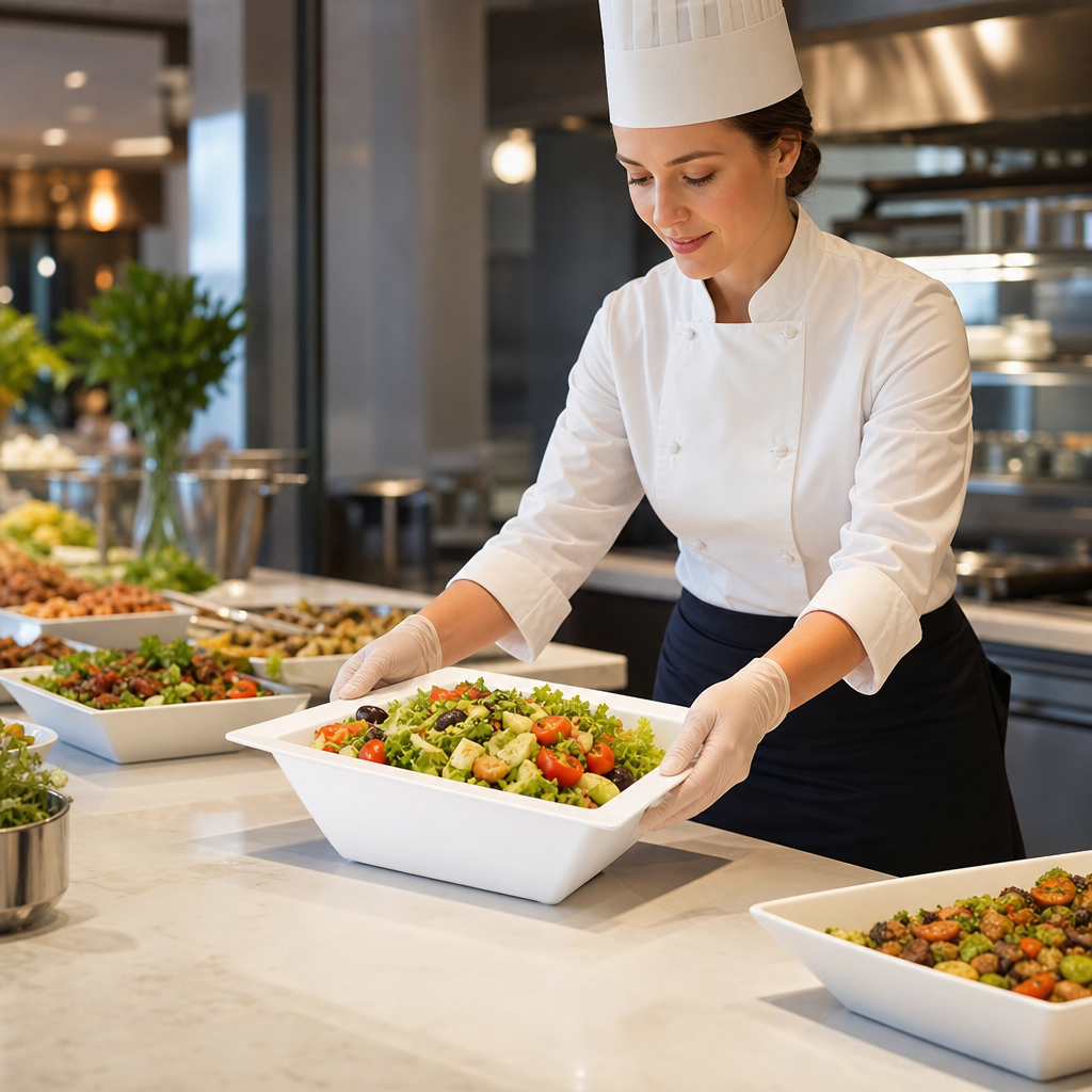 Angled Dover Bowl 5L Melamine for Catering & Hospitality