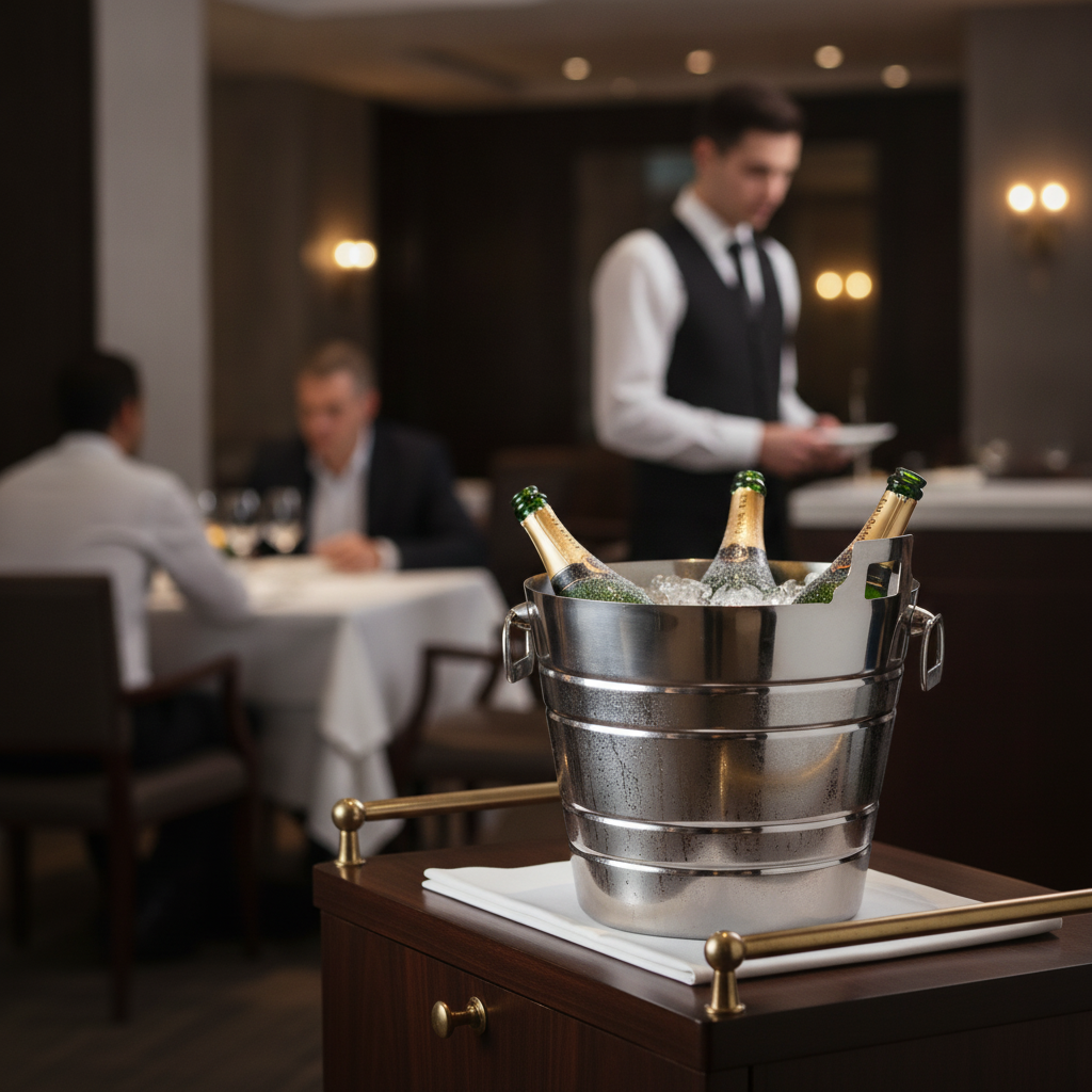 Stainless Steel Champagne Bucket 5L for Entertaining
