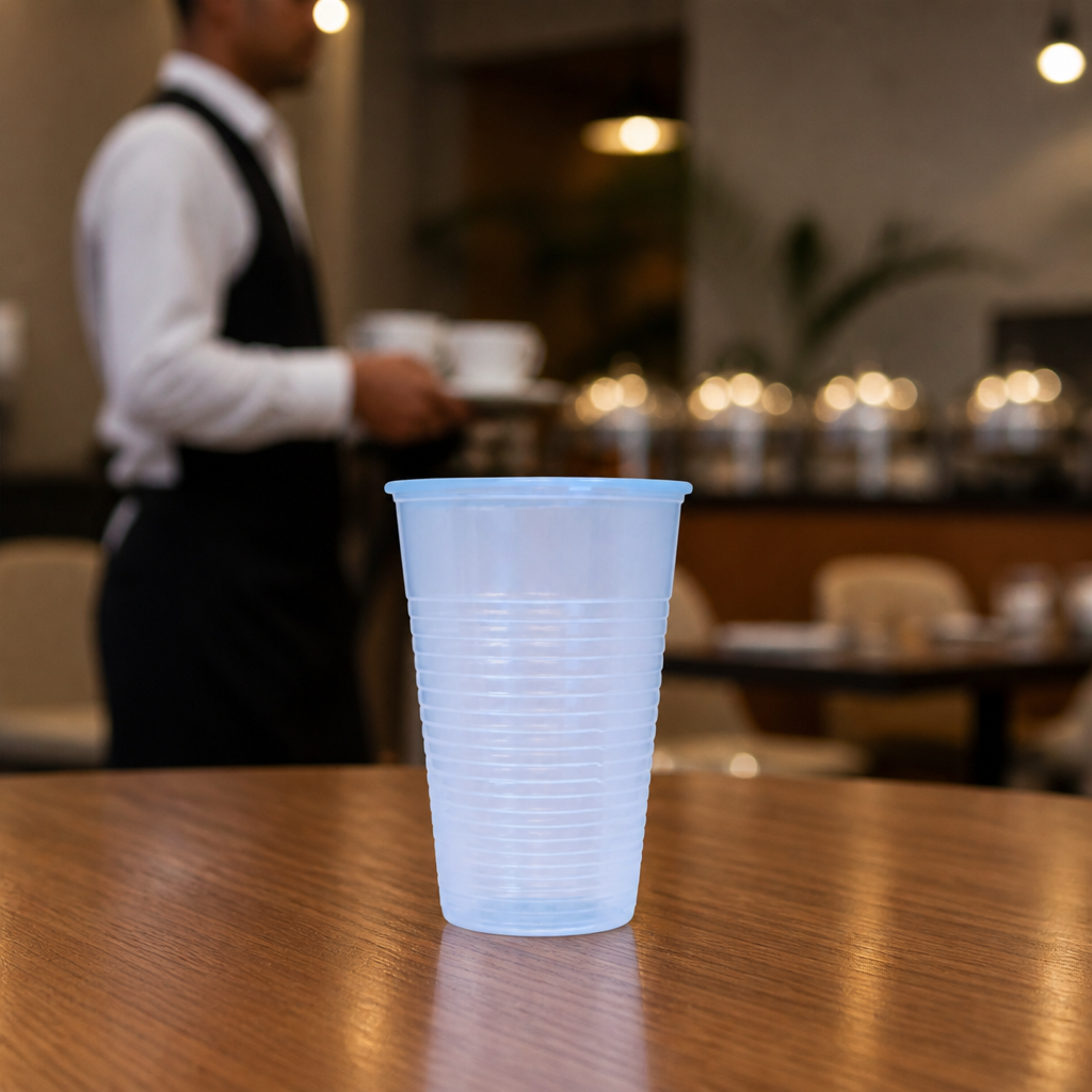 Polypropylene Blue Water Cooler Cups 200ml for Offices & Events (Pack of 2000)