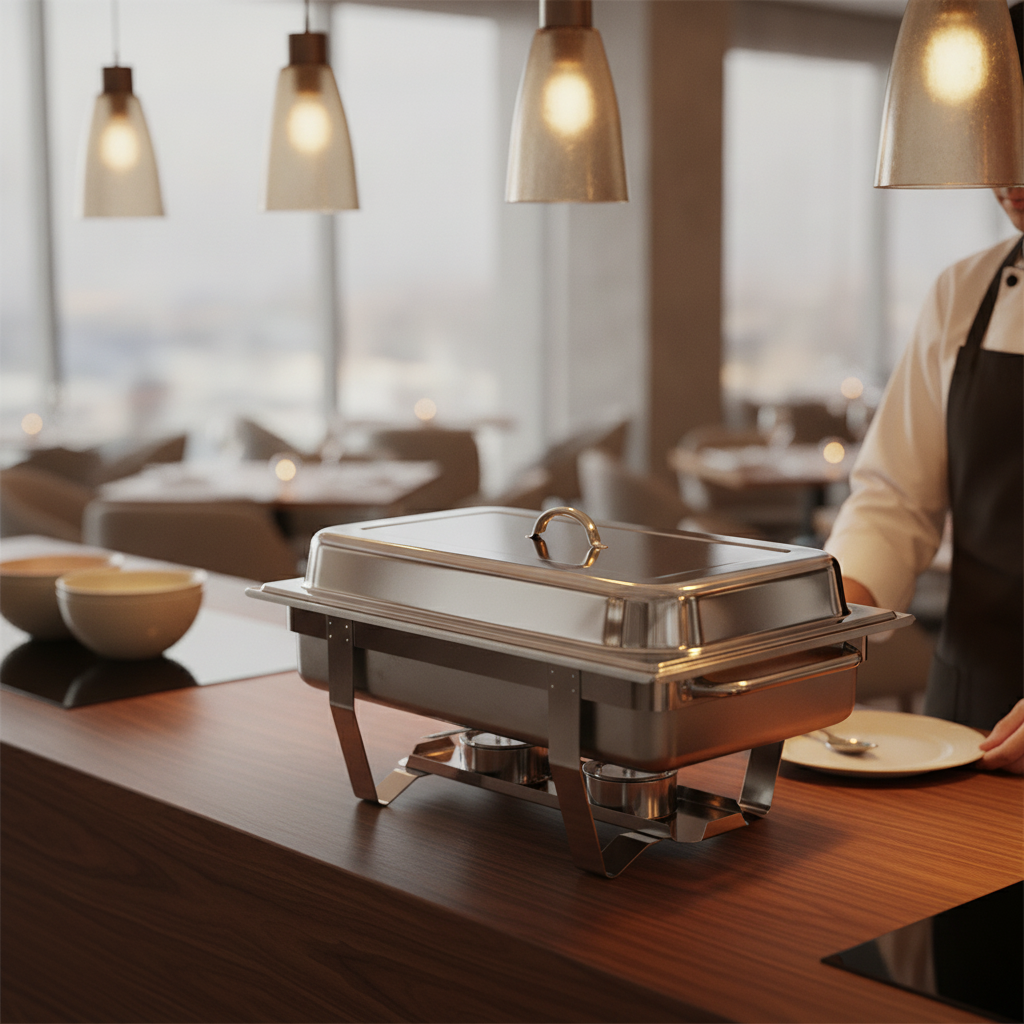 Stainless Steel Chafing Set 9L for Buffet Services
