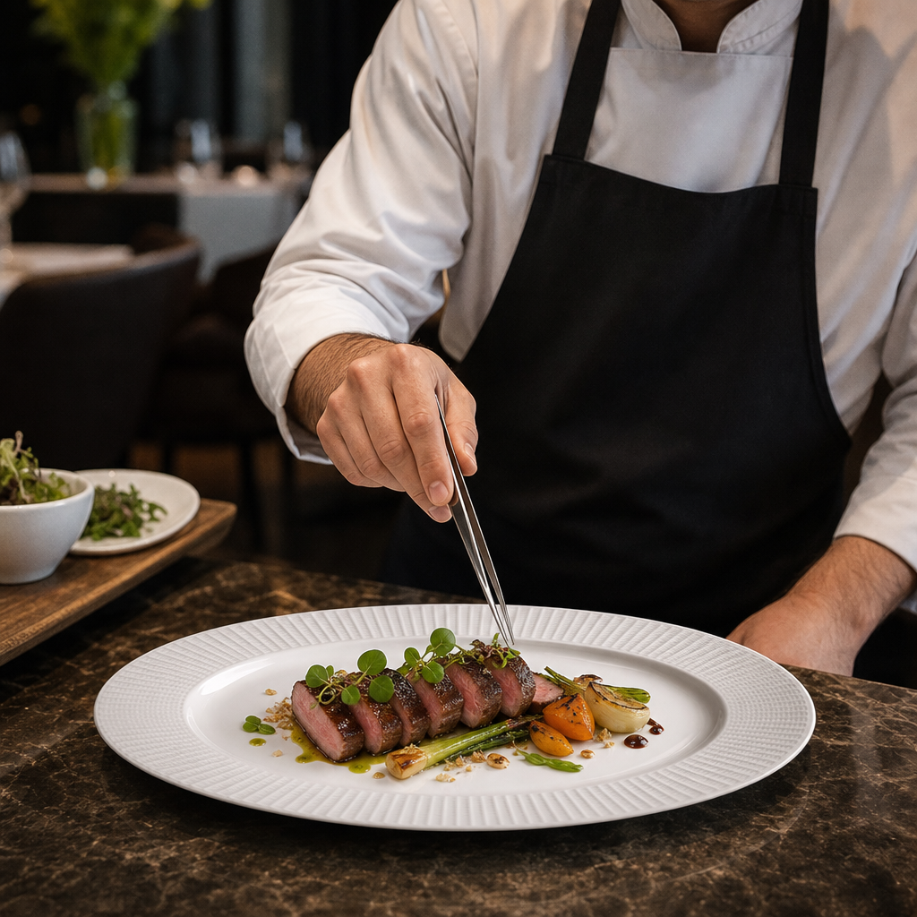 Willow Oval Plate 330mm in White for Elegant Dining