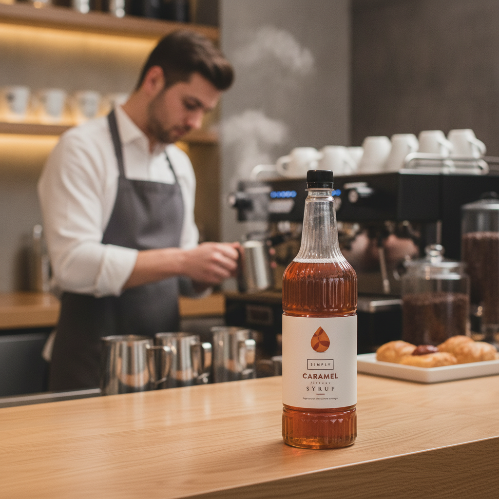 Caramel Syrup 1L for Coffee and Baked Goods