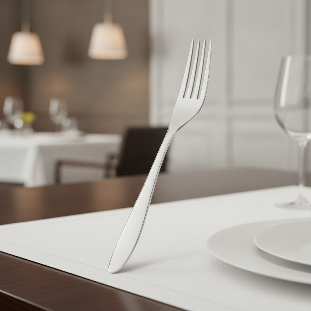 18/10 Stainless Steel Table Fork for Dining Experience (Pack of 12)