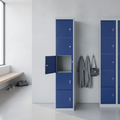 Steel Garment Lockers with Antibacterial Finish for Offices