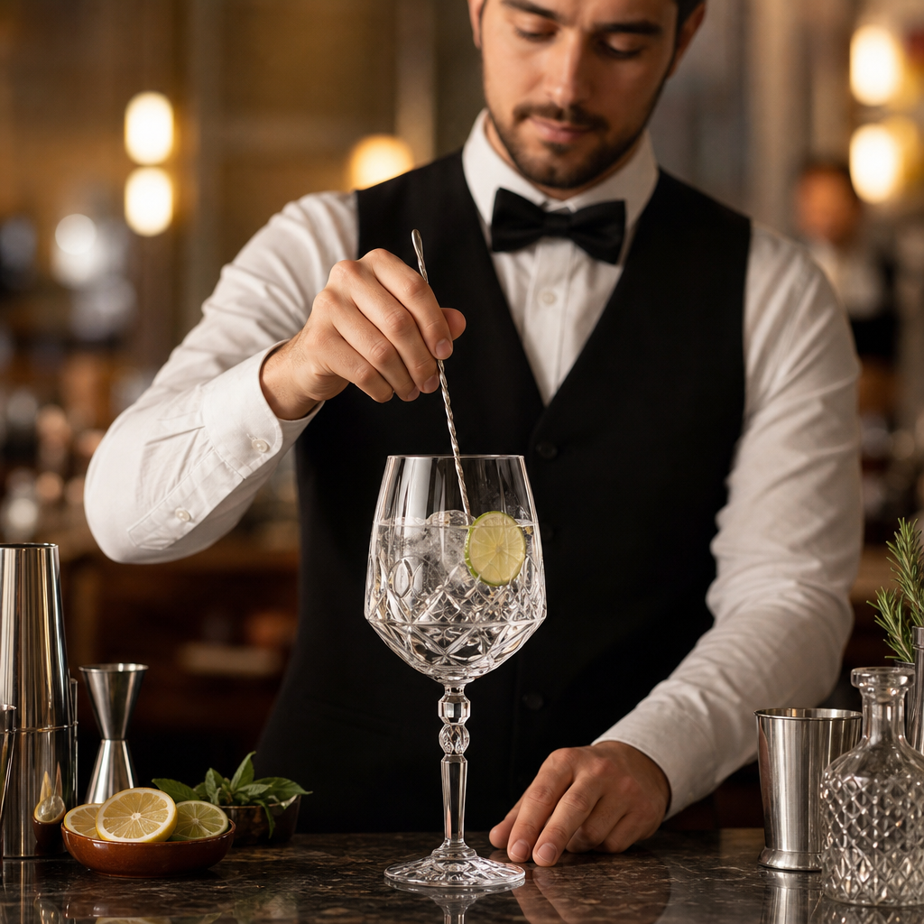 Eco-Crystal Large Mixing Goblet 670ml for Restaurants (Pack of 12)