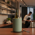 Concrete Bottle Cooler 190mm for Wine & Champagne (Pack of 1)