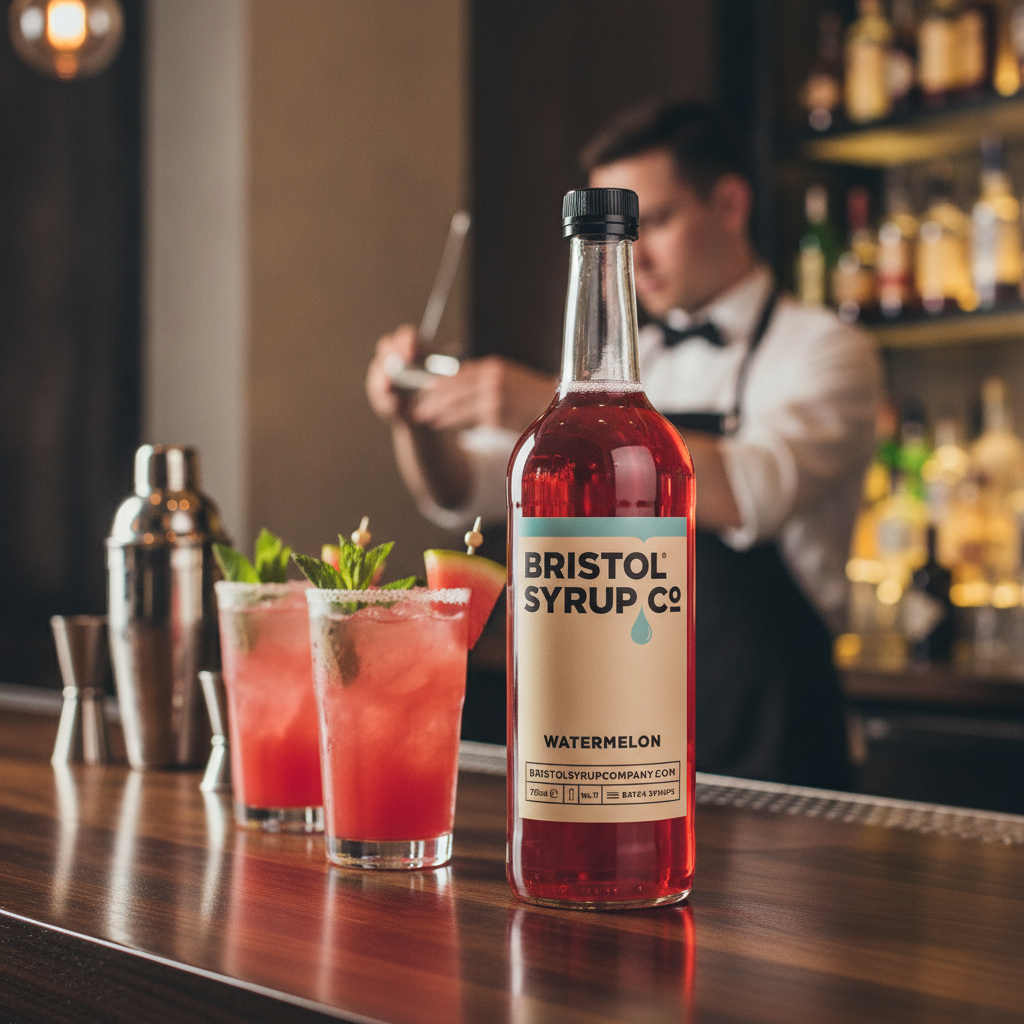 Watermelon Syrup 750ml for Creative Cocktails