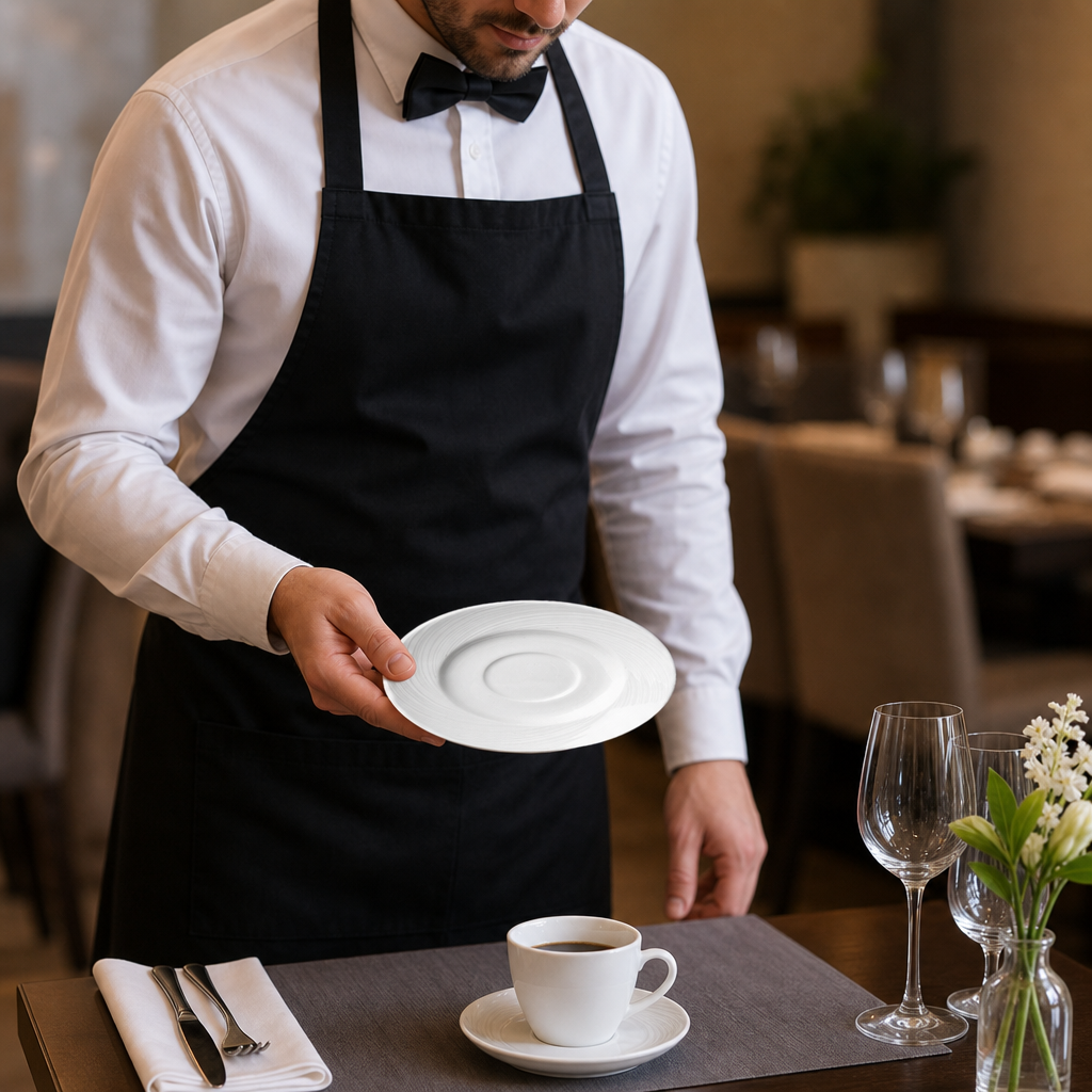 Saucers 165mm Porcelain for Professional Catering (Pack of 36)
