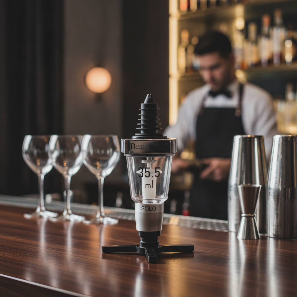 Stainless Steel Solo Measure 35.5ml for Everyday Bar Use