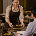 Brown Dishes Brown Vitrified Ceramic for Dining (Pack of 6)