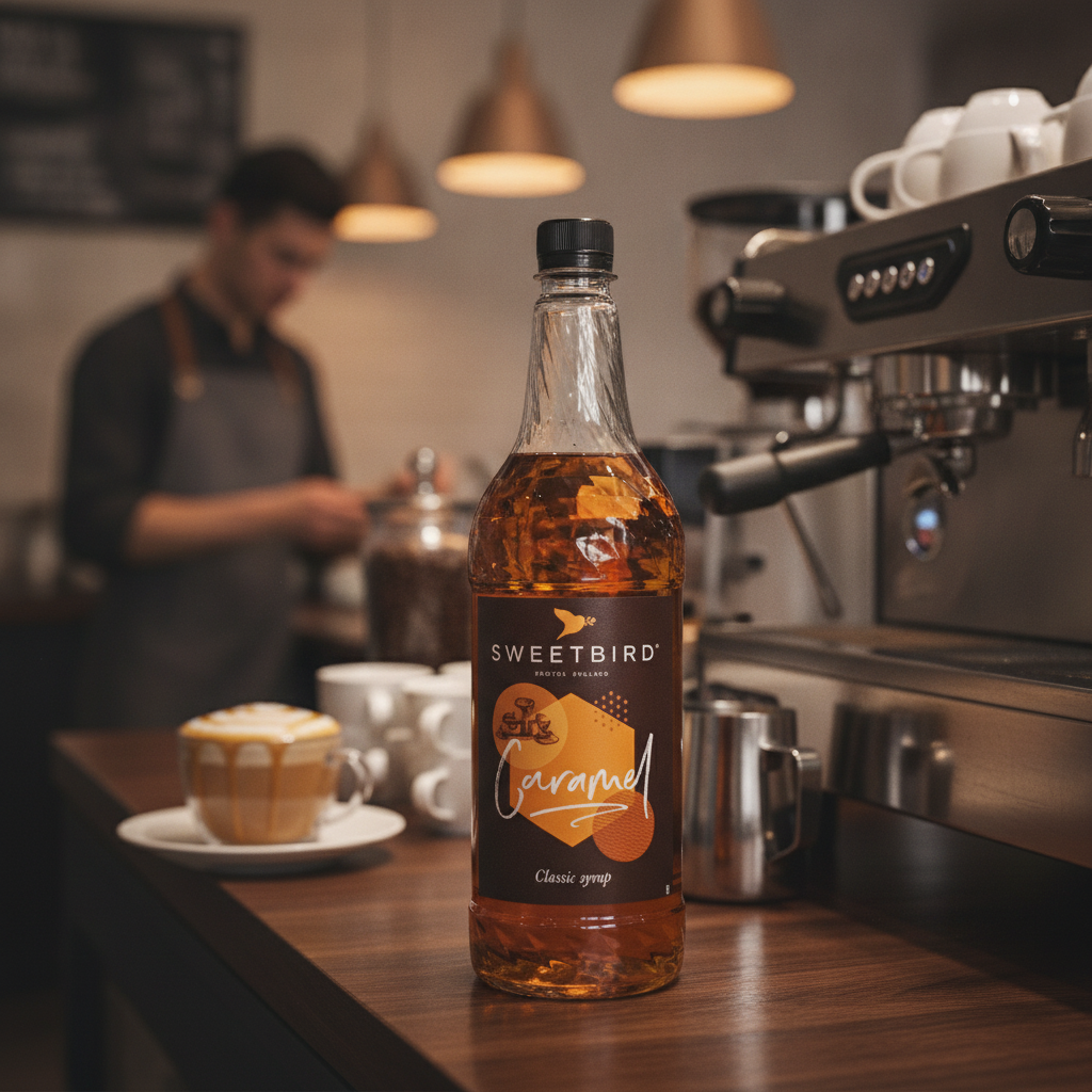 Caramel Syrup 1L for Coffee and Baking