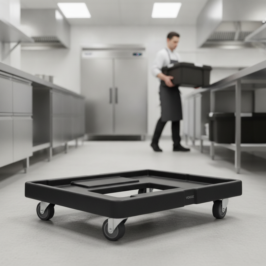 Low Density Polyethylene Thermal Box Dolly for Food Transport