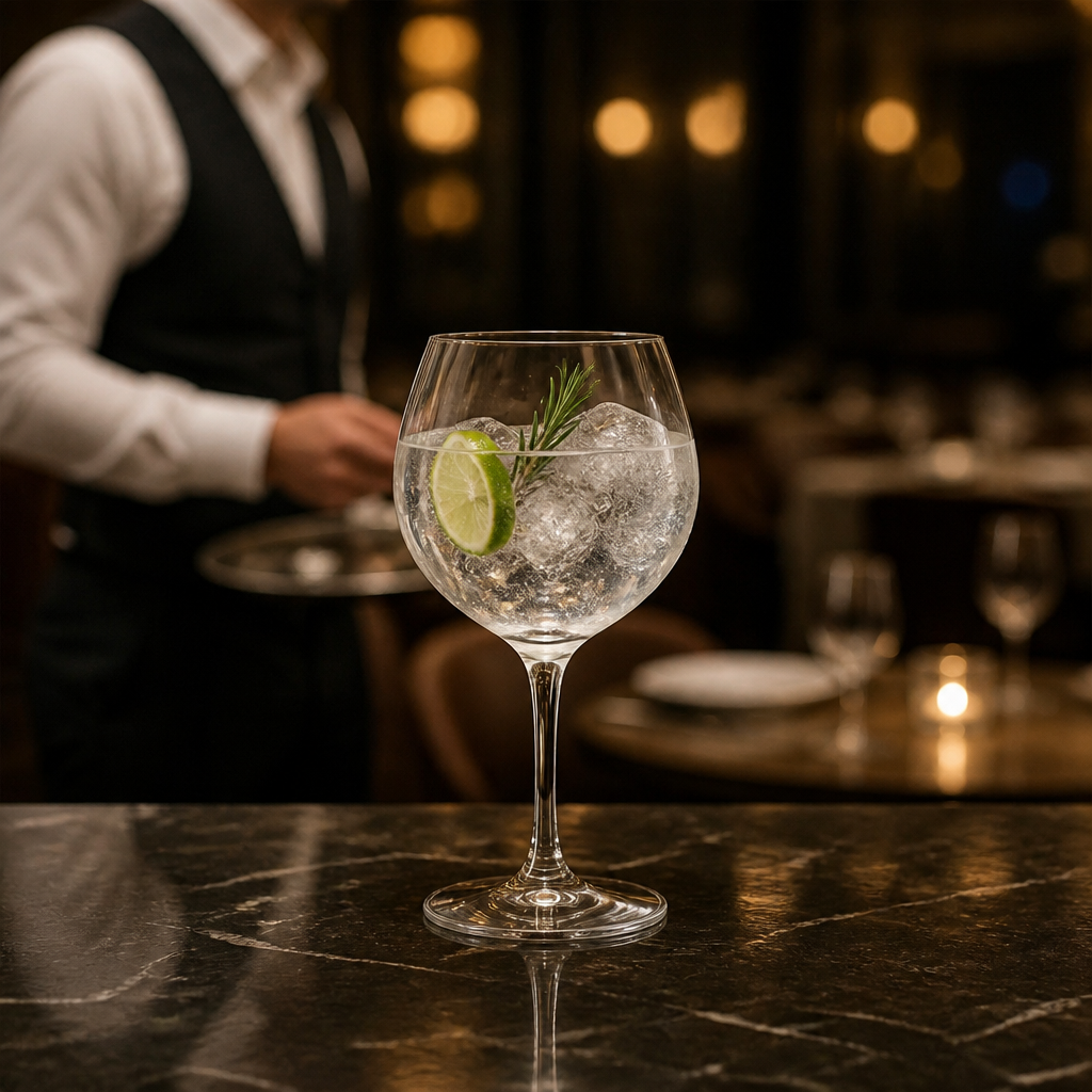 Lead-Free Crystal Gin & Tonic Glasses 590ml for Bars & Restaurants (Pack of 24)