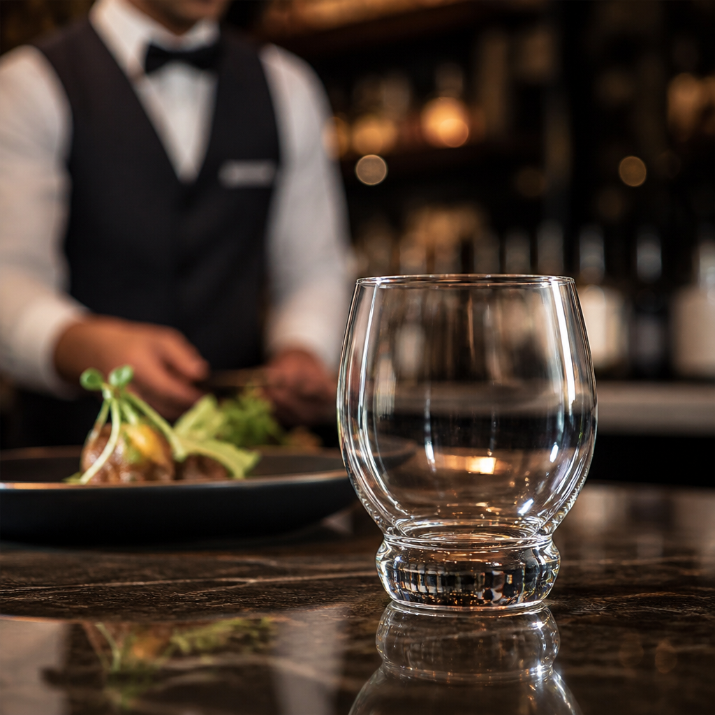 Crystal Whisky Tumblers 450ml for Bars & Pubs (Pack of 12)