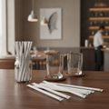 Compostable Paper Straws 210mm for Eco-Friendly Drinks (Pack of 250)