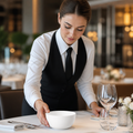 White Fine China Bowls 125mm for Upscale Dining