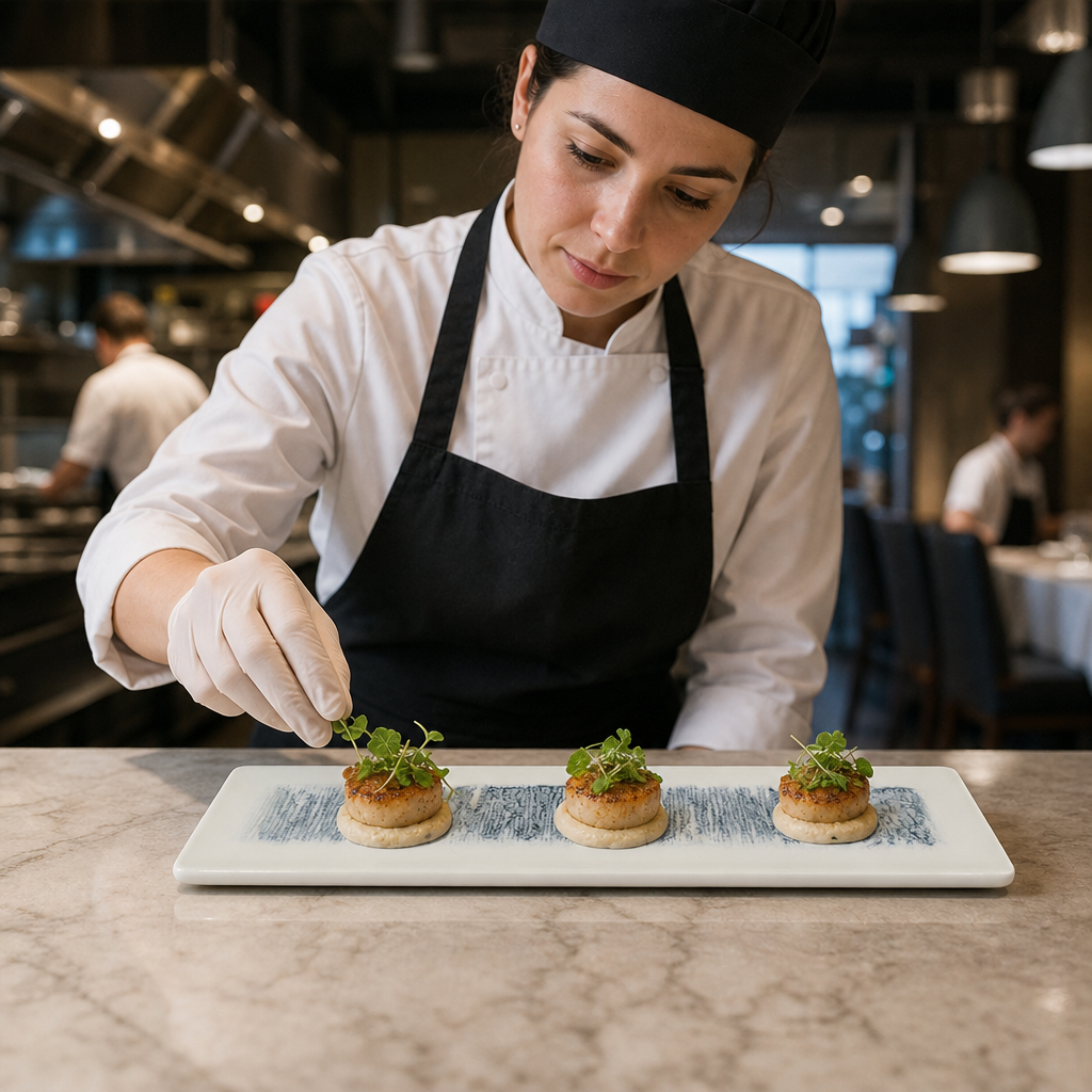 Tasting Trays 323x105mm Vitrified Ceramic for Everyday Service (Pack of 6)