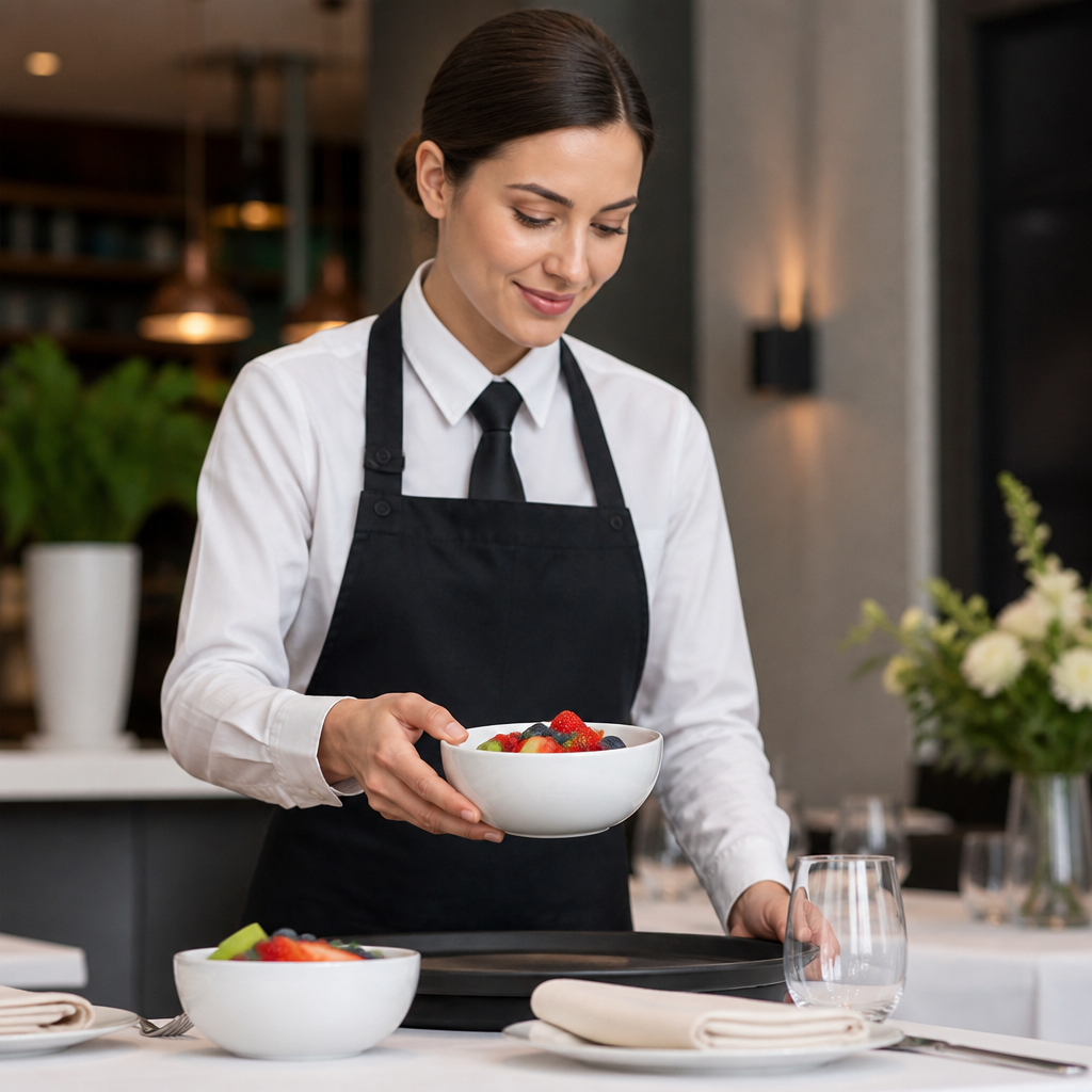 Fruit Bowl 473ml Porcelain for High Volume Banqueting (Pack of 36)