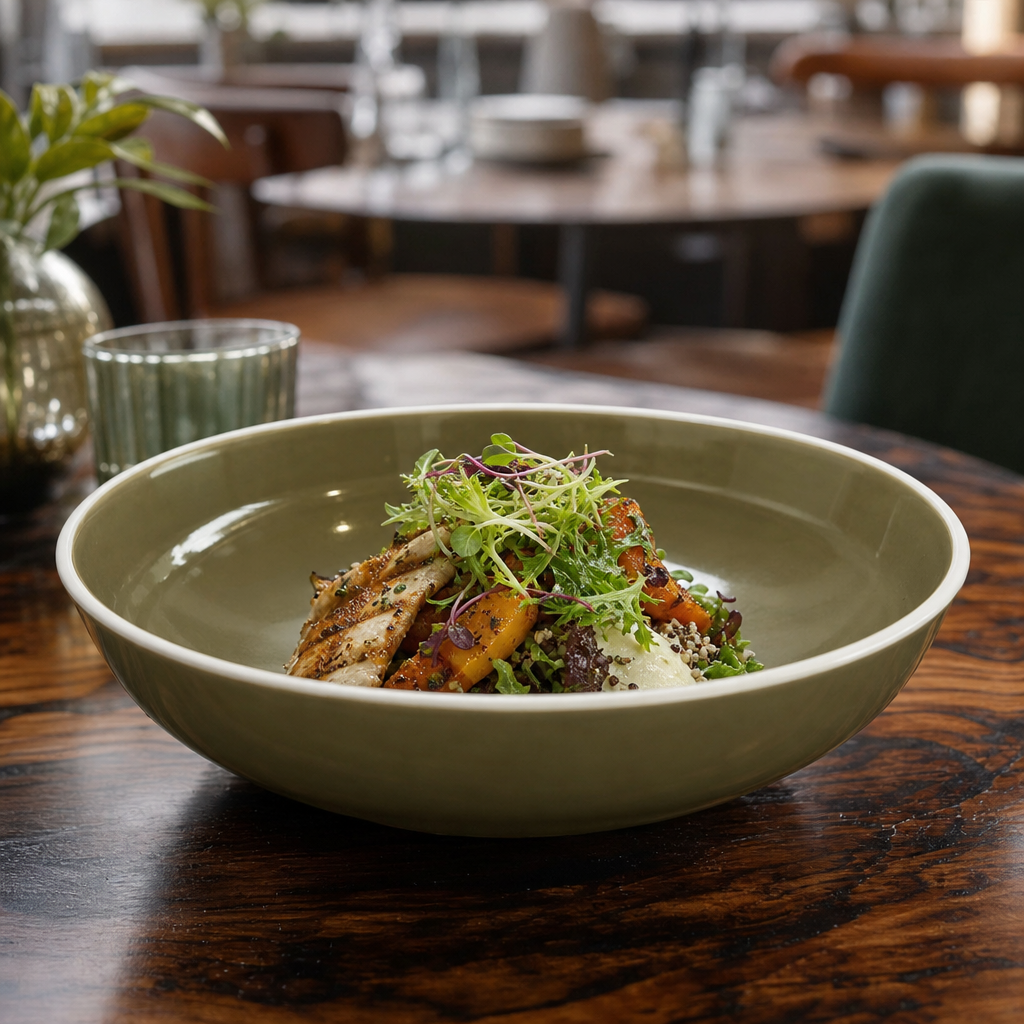 Nyx Olive Bowls 175mm for Casual Dining - Pack of 12