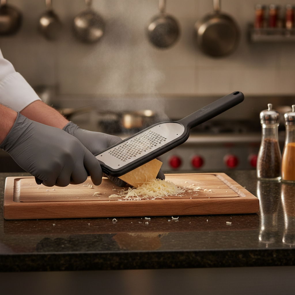 Stainless Steel Fine Grater for Professional Kitchens