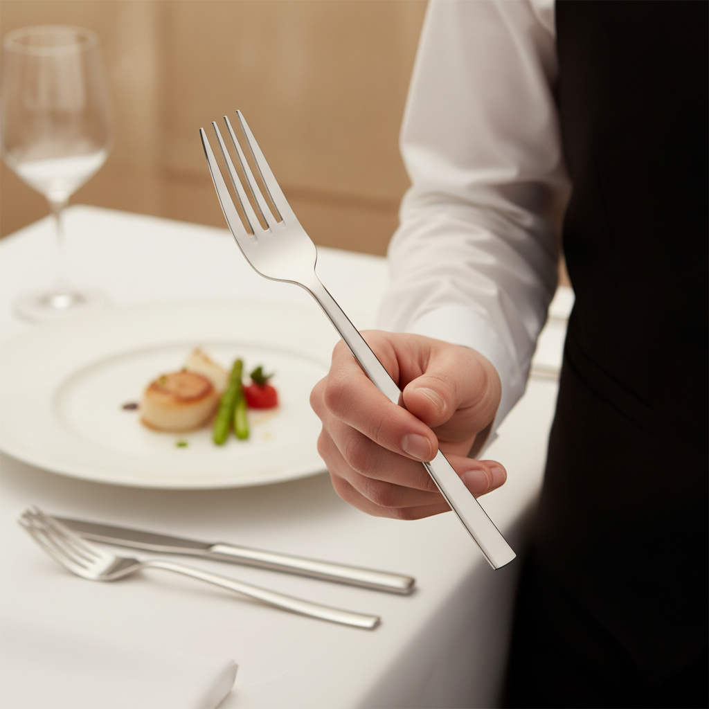 Stainless Steel Table Fork 206mm for Fine Dining (Pack of 12)