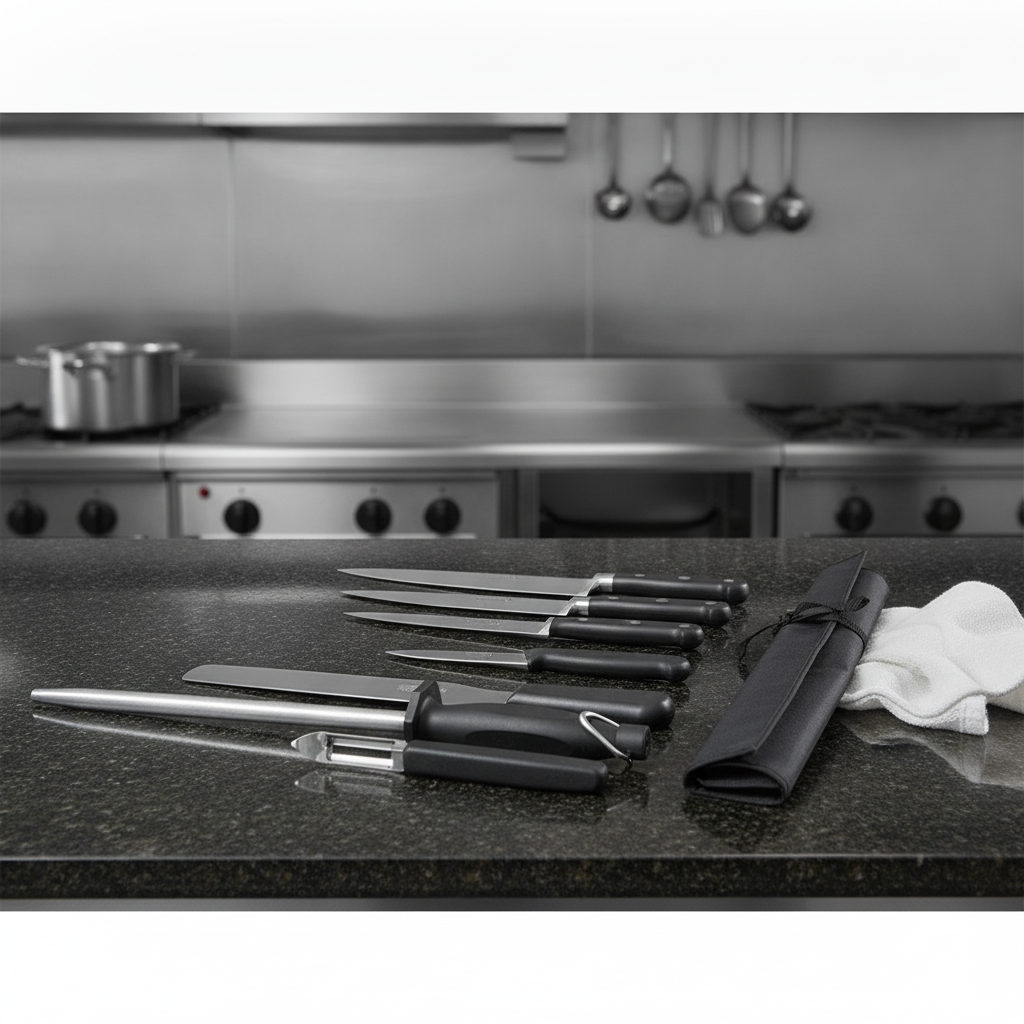 Stainless Steel 7-Piece Knife Set for Professional Chefs