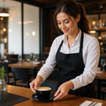 Saucers 154mm Black Stoneware for Restaurants & Cafés (Pack of 12)