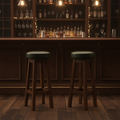 Rubber Wood Vintage High Stool 760x335mm for Bars & Pubs (Pack of 2)