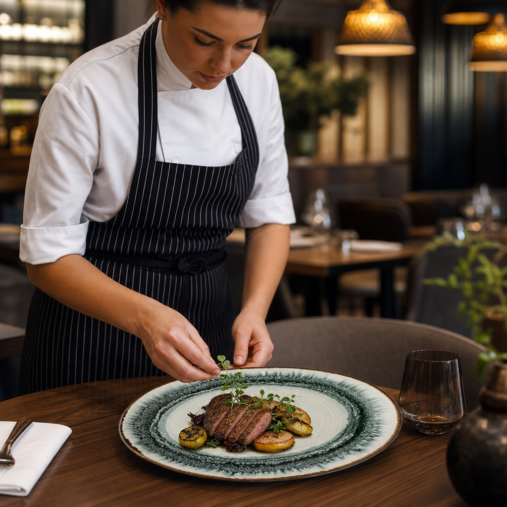 Finest Vitrified Coupe Plates 288mm China for Dining (Pack of 12)