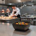 Aluminium Non-Stick Bowl GN 1/6 176x162mm for Catering Displays
